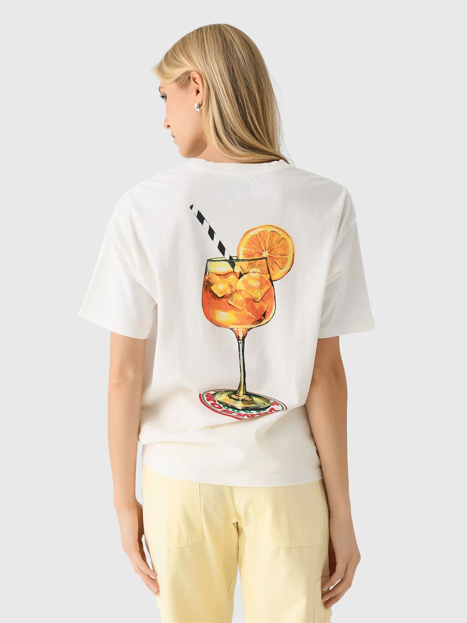 Damson Madder Women's Spritz Boyfriend Tee sold by Saint Bernard product image thumbnail 4