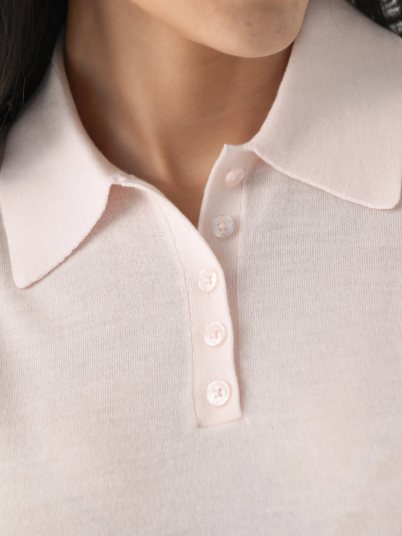 Leset Women's James Short Sleeve Polo sold by Saint Bernard product image thumbnail 5