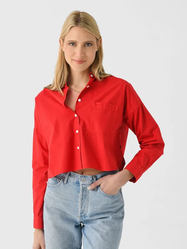 Alex Mill Women's Cropped Jo Shirt made by Alex Mill