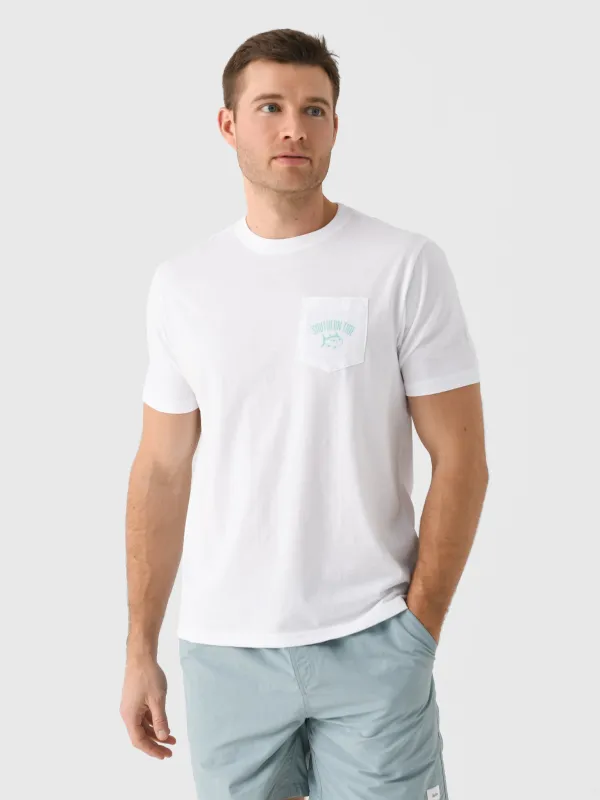 Southern Tide Men's Aw Shucks Short Sleeve T-Shirt sold by Saint Bernard