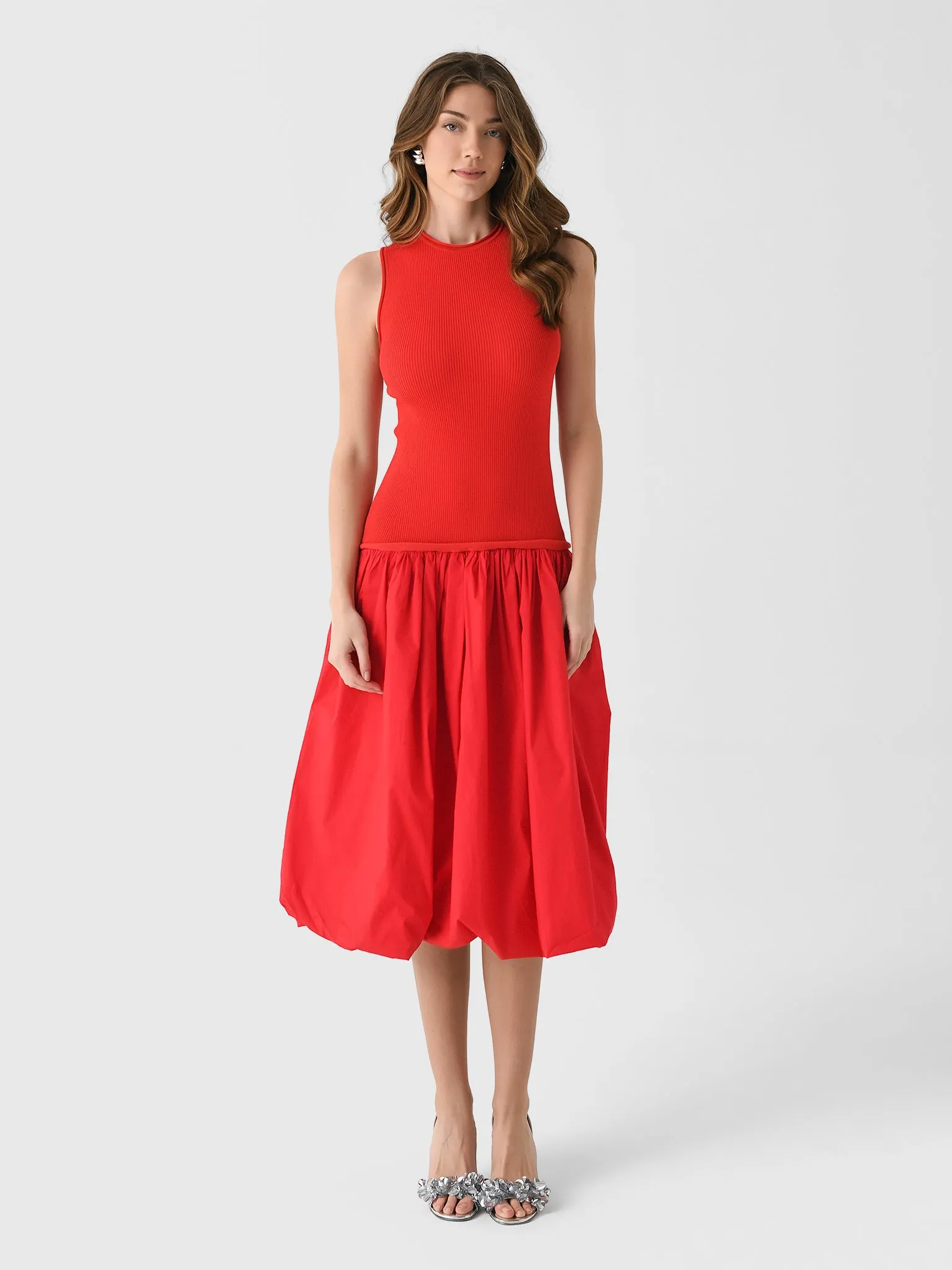 Simon Miller Women's Yanez Poplin Combo Dress sold by Saint Bernard product image thumbnail 2
