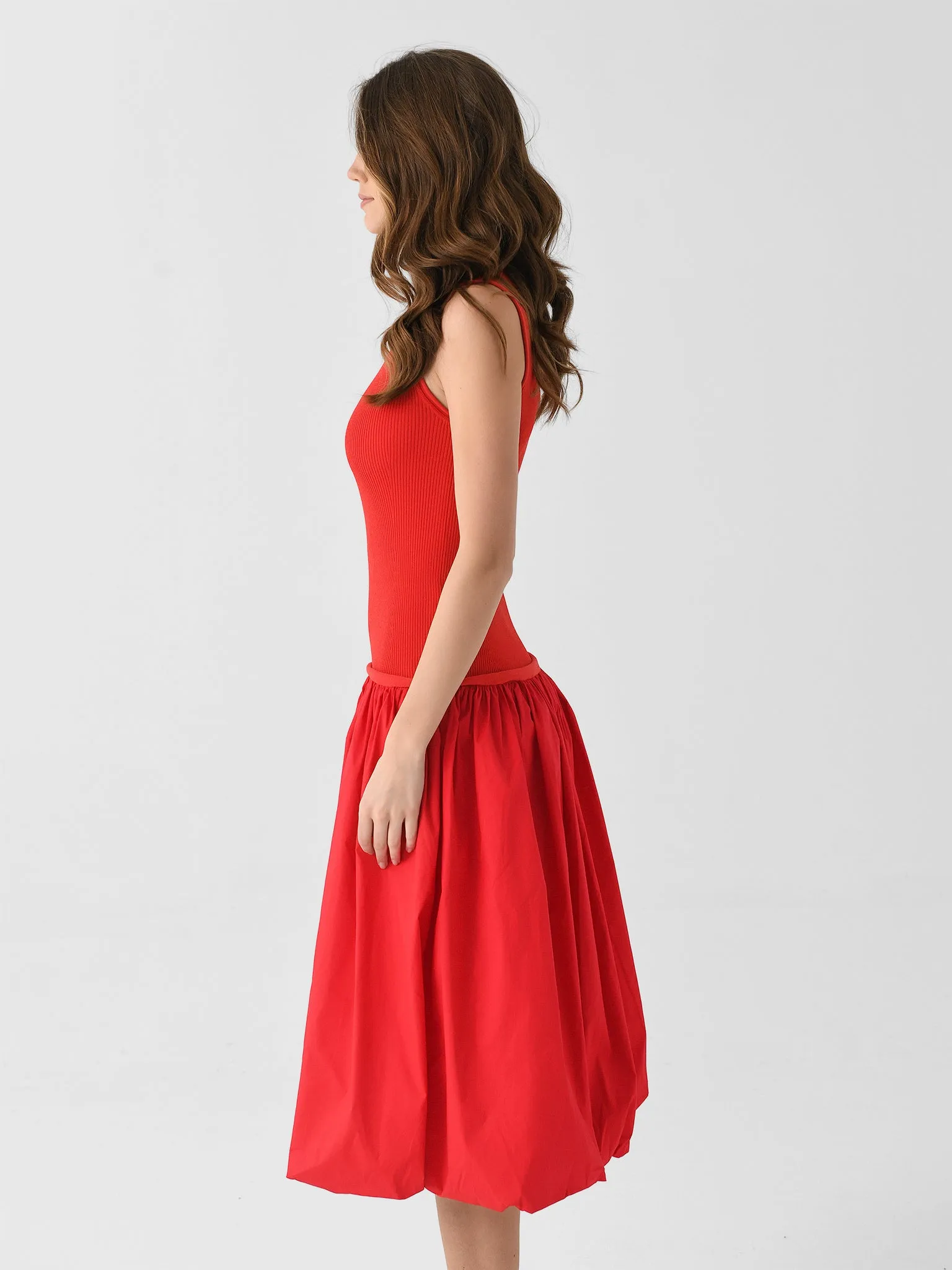 Simon Miller Women's Yanez Poplin Combo Dress sold by Saint Bernard product image thumbnail 3