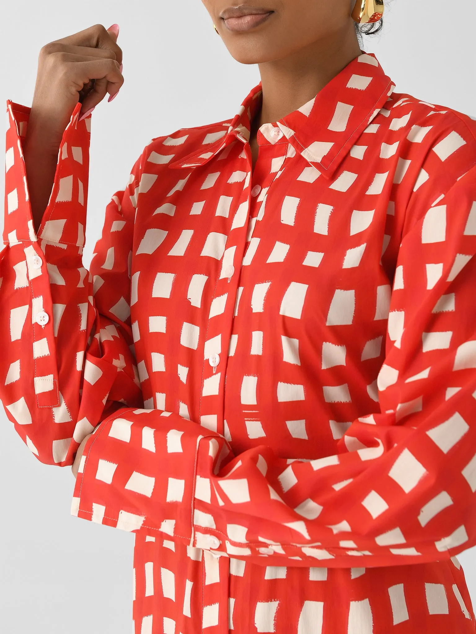 Simon Miller Women's Loch Poplin Maxi Dress sold by Saint Bernard product image thumbnail 5