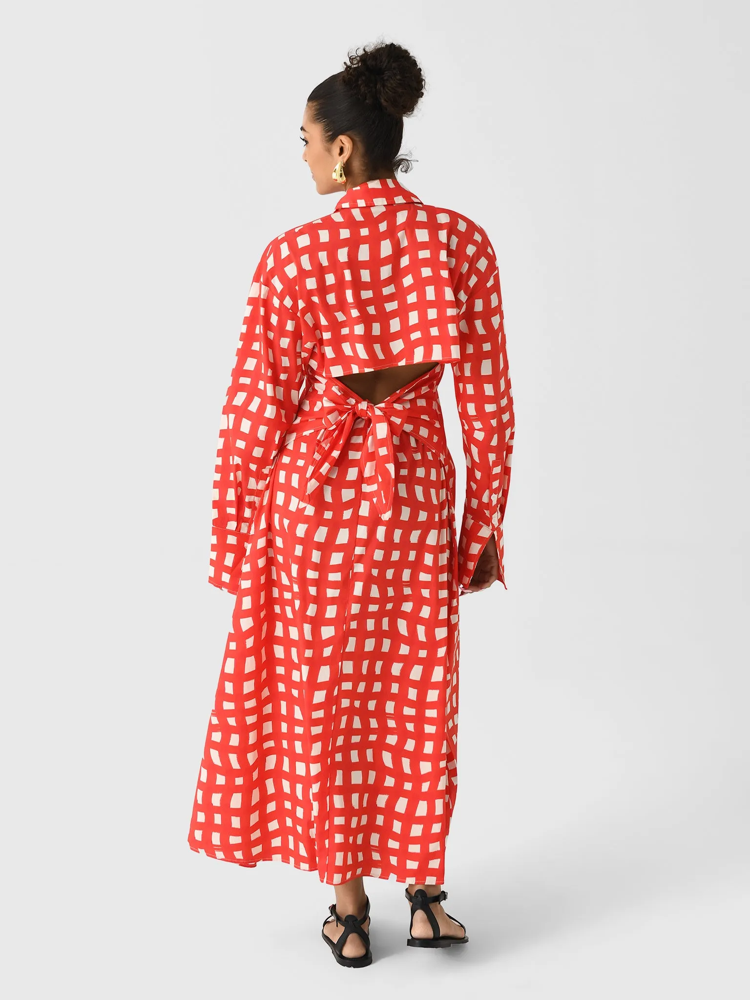 Simon Miller Women's Loch Poplin Maxi Dress sold by Saint Bernard product image thumbnail 4