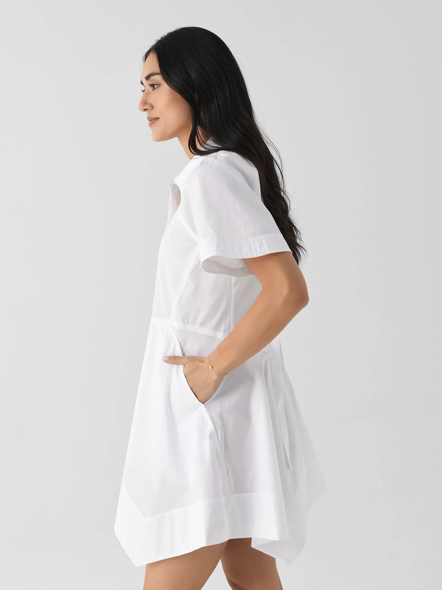 ALC Women's Julie Cotton Mini Shirtdress sold by Saint Bernard product image thumbnail 3