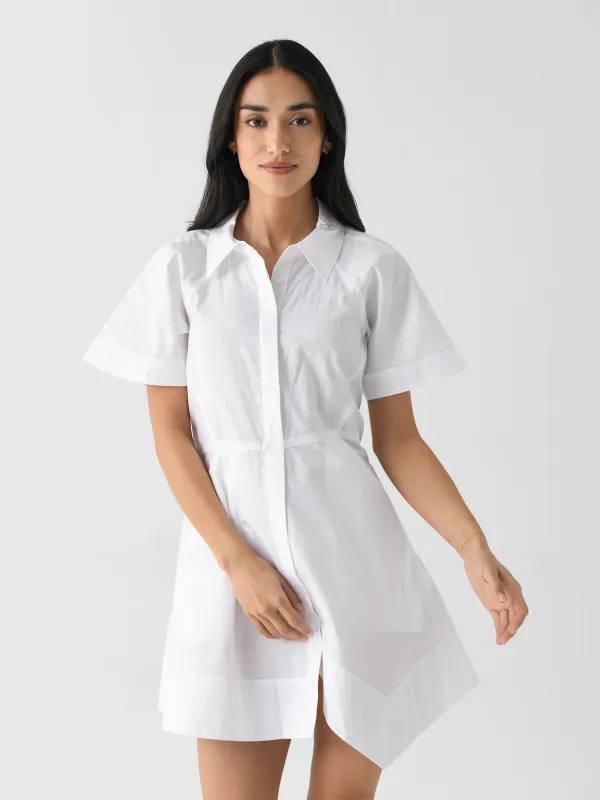 ALC Women's Julie Cotton Mini Shirtdress sold by Saint Bernard