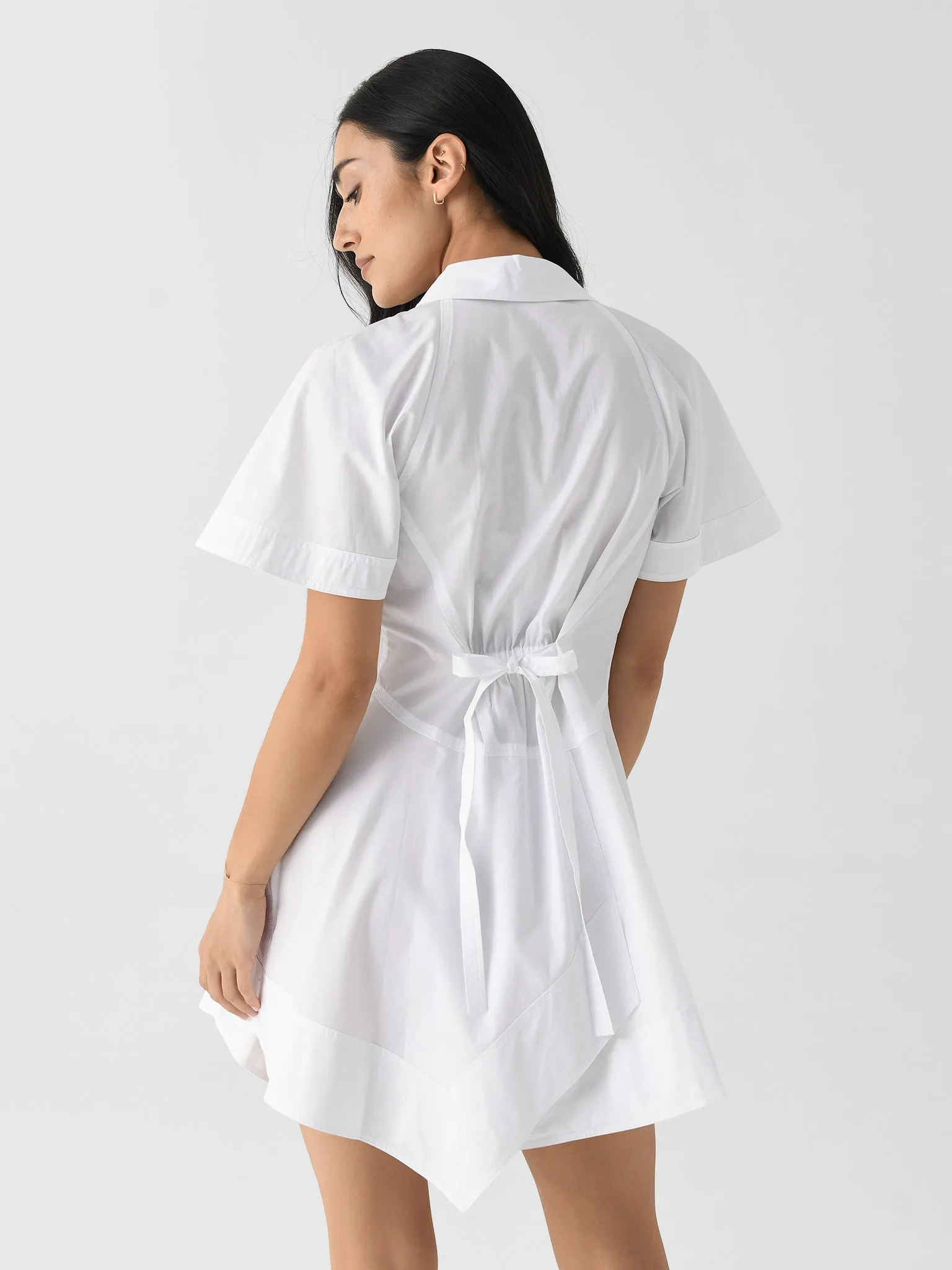 ALC Women's Julie Cotton Mini Shirtdress sold by Saint Bernard product image thumbnail 4