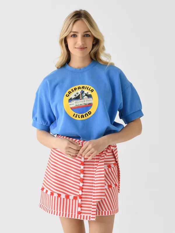 Hunter Bell Women's Graphic Sweatshirt made by Hunter Bell NYC