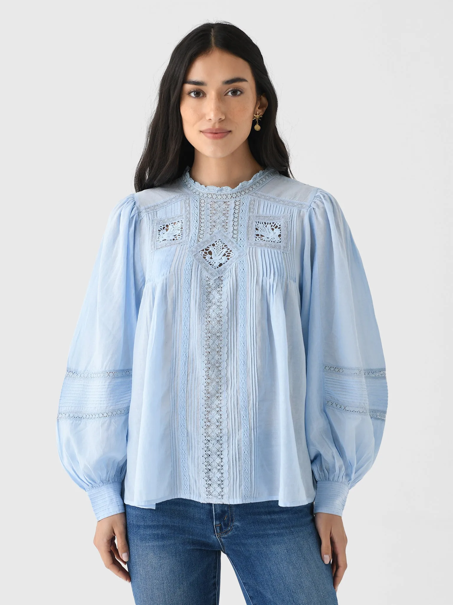 Vanessa Bruno Women's Calin Blouse sold by Saint Bernard