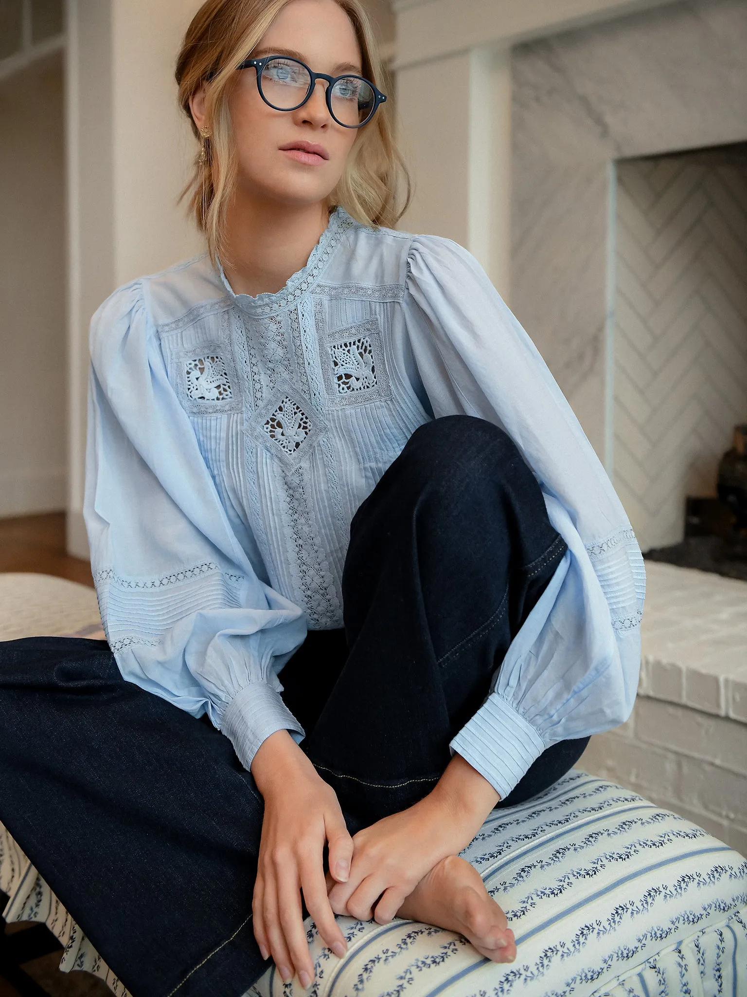 Vanessa Bruno Women's Calin Blouse sold by Saint Bernard product image thumbnail 2