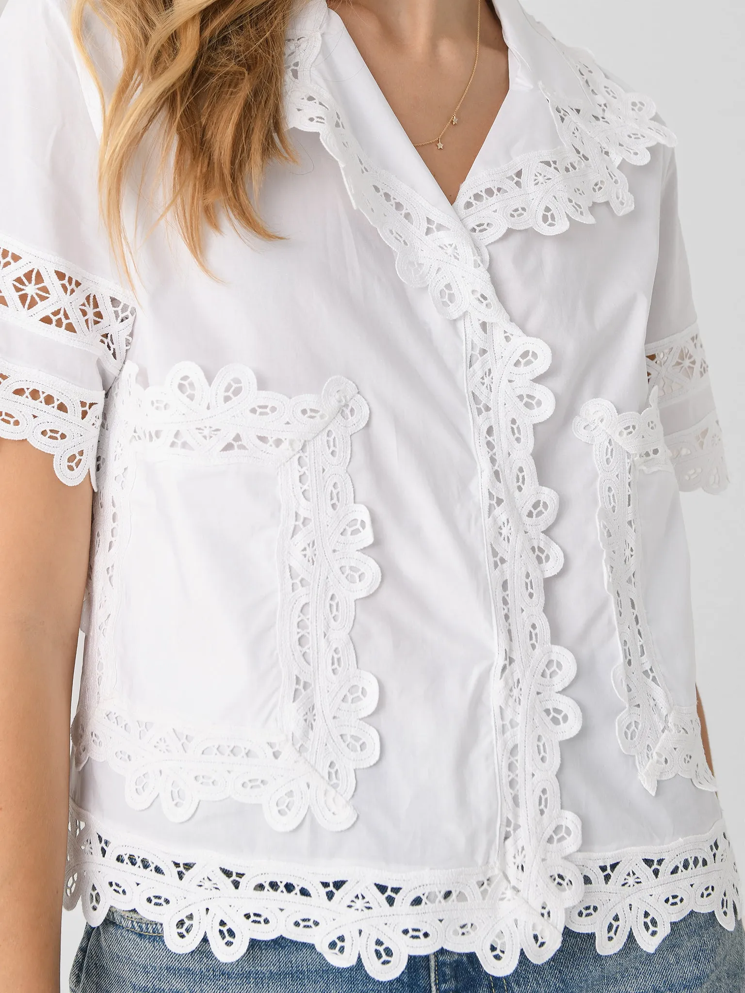Berenice Women's Crystal Shirt sold by Saint Bernard product image thumbnail 5