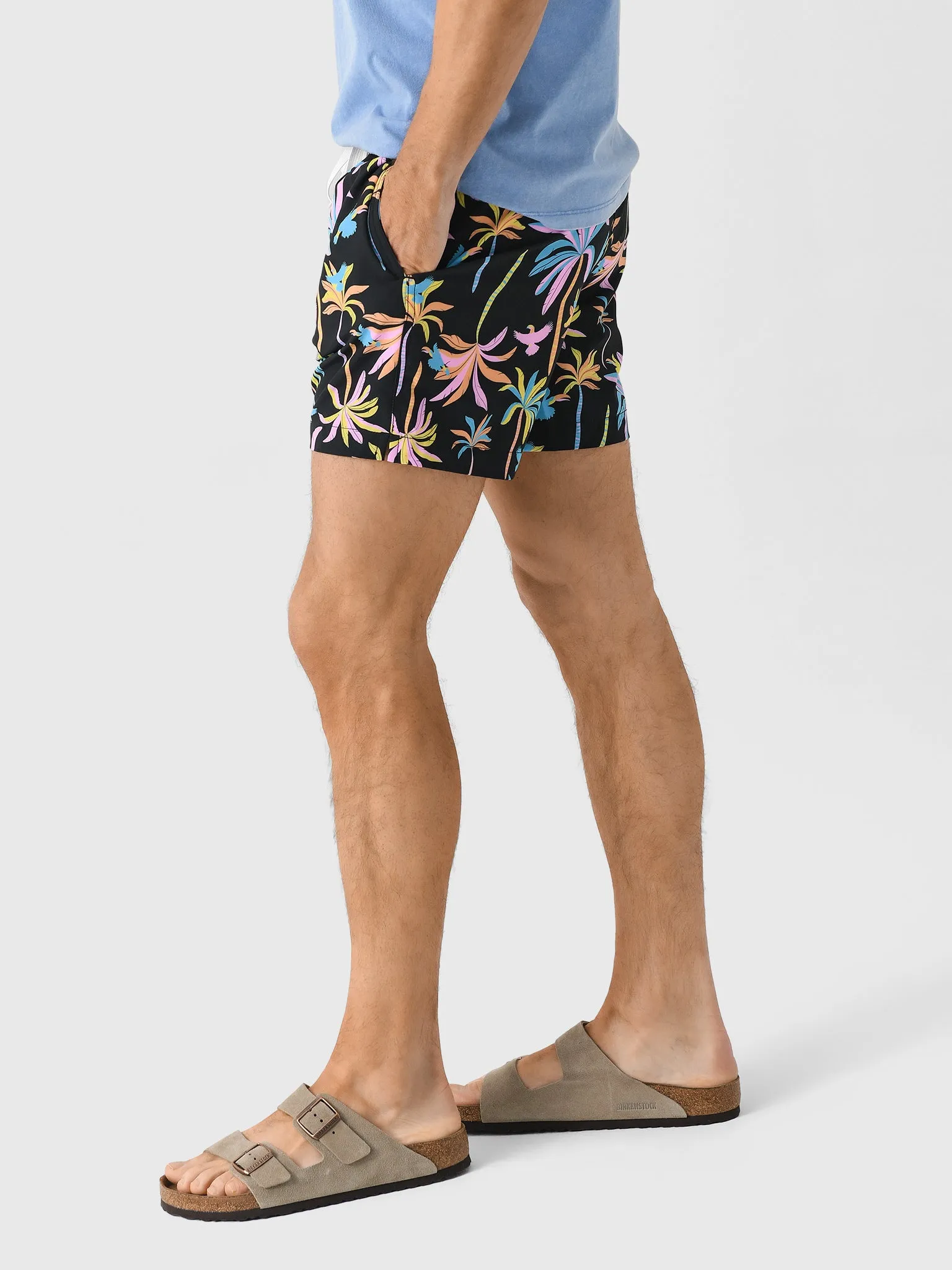 Chubbies Men's The Black Light Nights 5.5" Lined Swim Trunk sold by Saint Bernard product image thumbnail 3