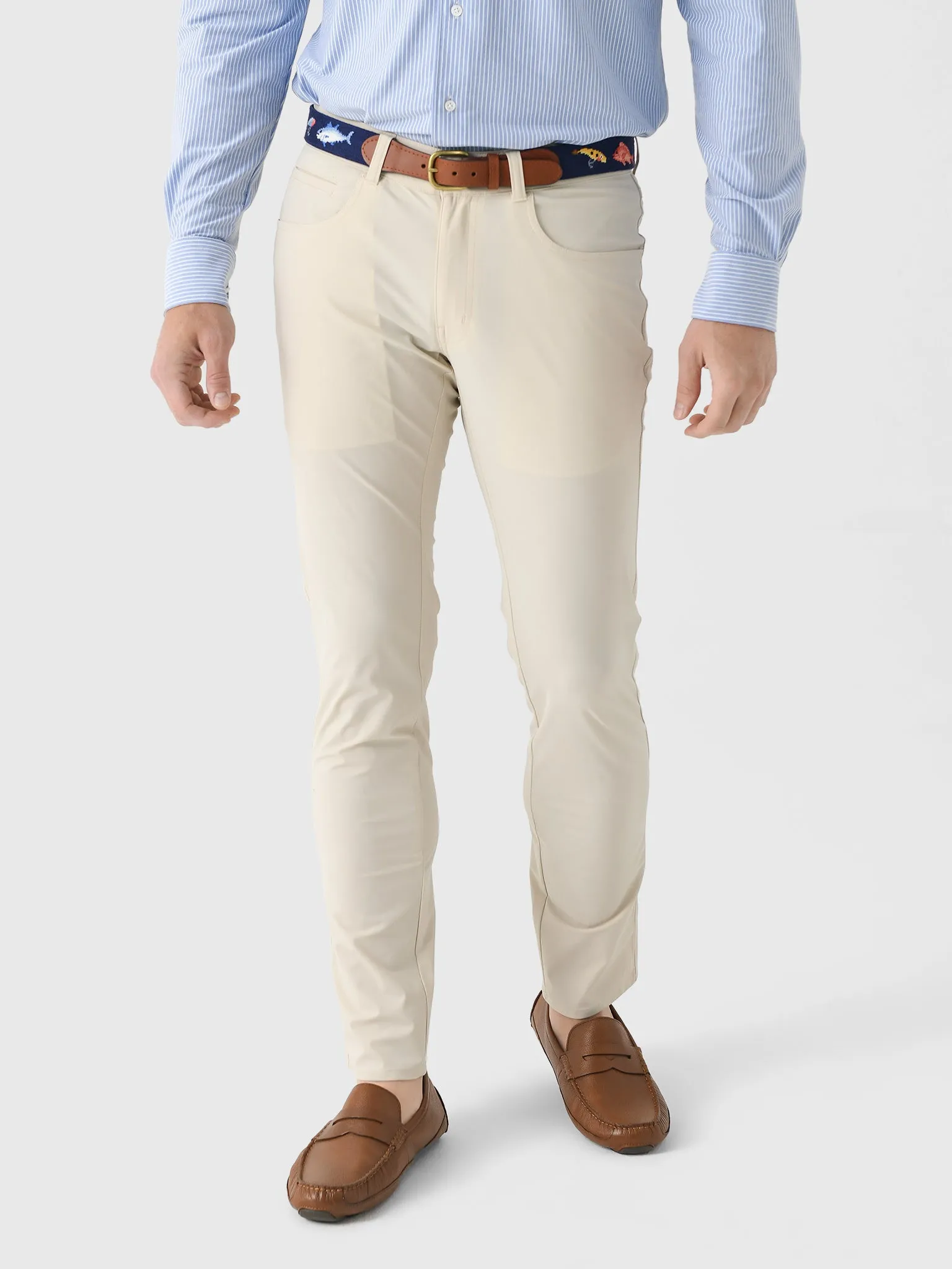Peter Millar Crown Crafted Men's Bingham Performance Five-Pocket Pant sold by Saint Bernard product image thumbnail 5