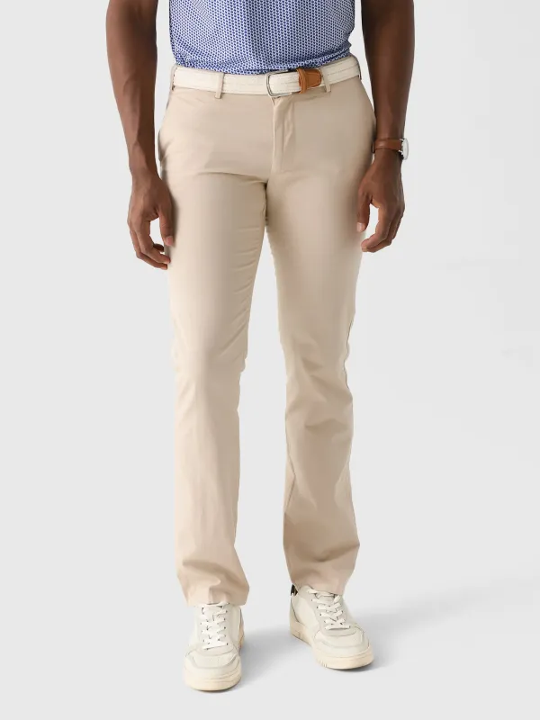 Peter Millar Crown Crafted Men's Somerset Flat-Front Pant sold by Saint Bernard