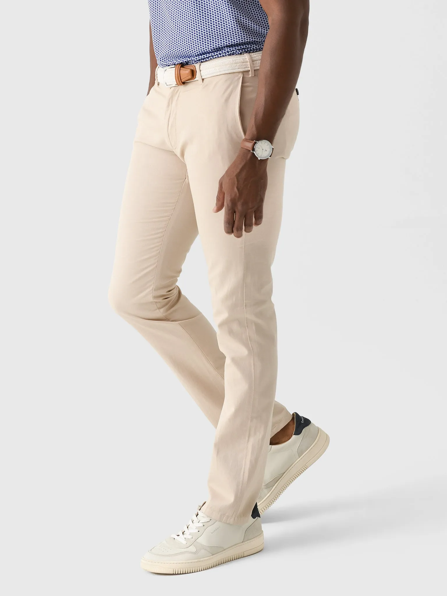 Peter Millar Crown Crafted Men's Somerset Flat-Front Pant sold by Saint Bernard product image thumbnail 3