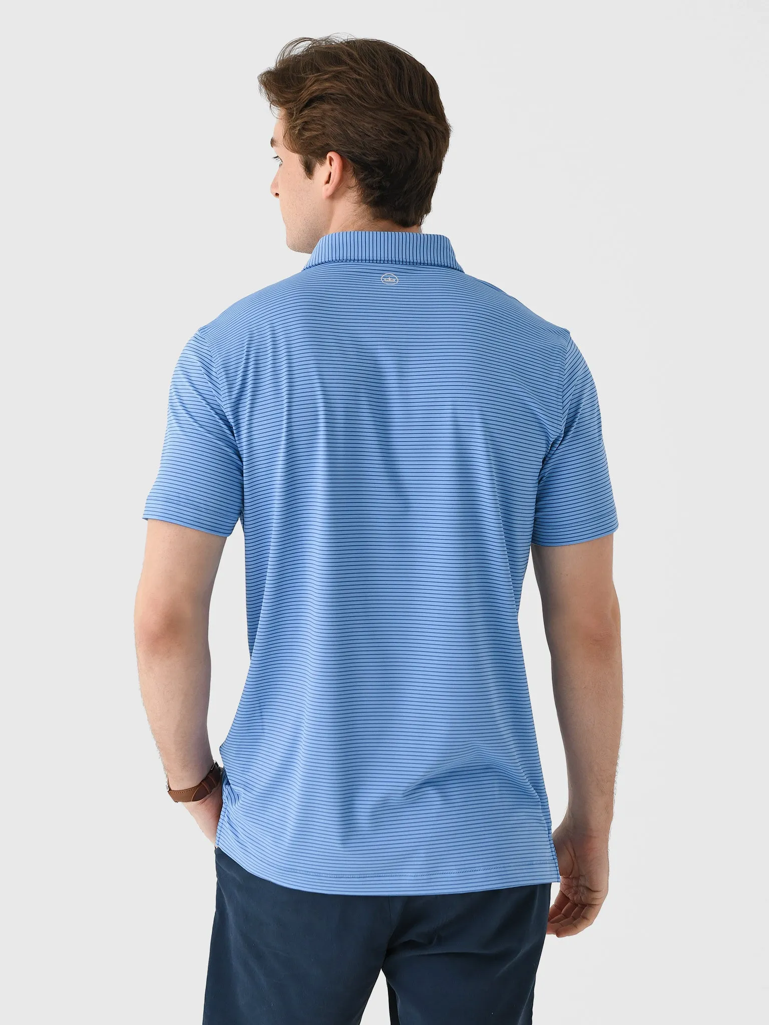 Peter Millar Crown Crafted Men's Ballad Performance Jersey Polo sold by Saint Bernard product image thumbnail 4