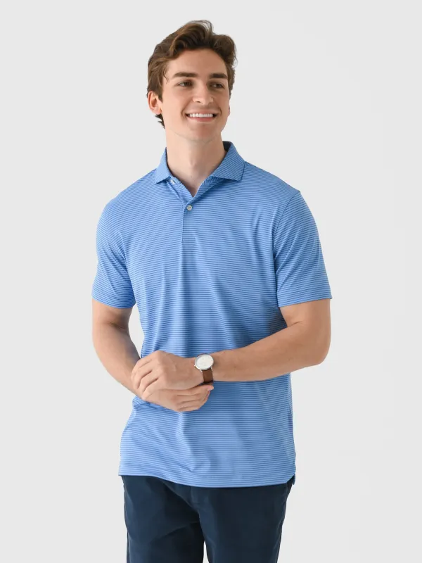 Peter Millar Crown Crafted Men's Ballad Performance Jersey Polo sold by Saint Bernard