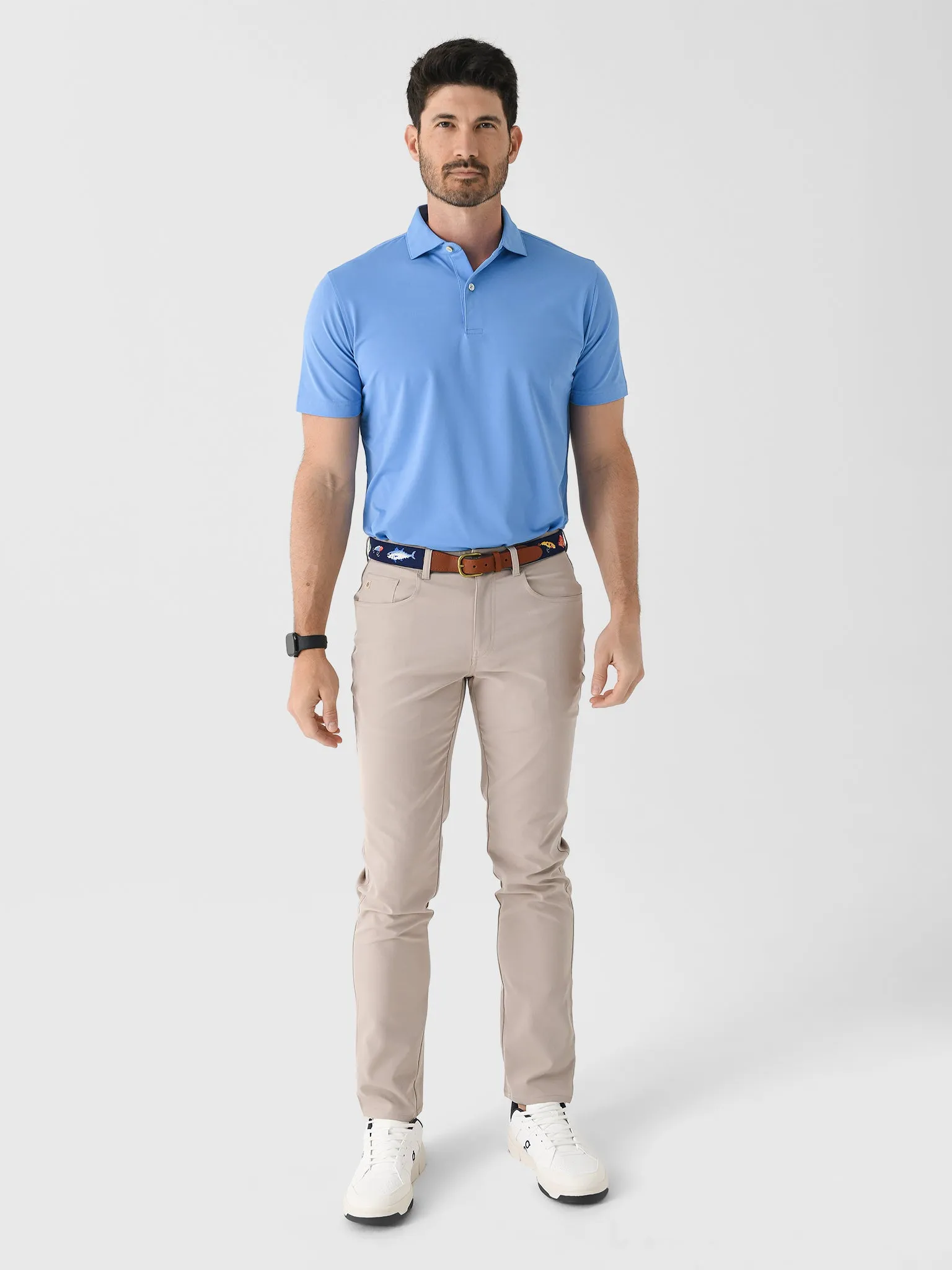 Peter Millar Crown Crafted Men's Soul Performance Mesh Polo sold by Saint Bernard product image thumbnail 2