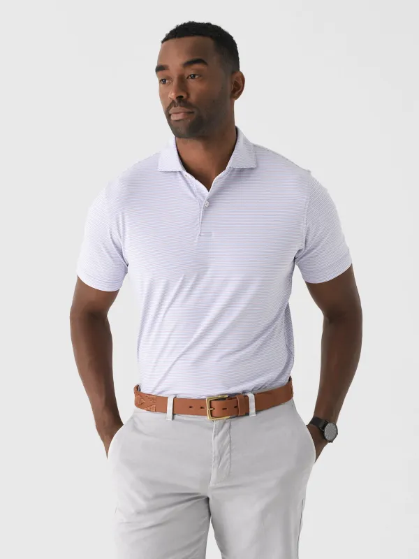 Peter Millar Crown Crafted Men's Chord Performance Jersey Polo sold by Saint Bernard