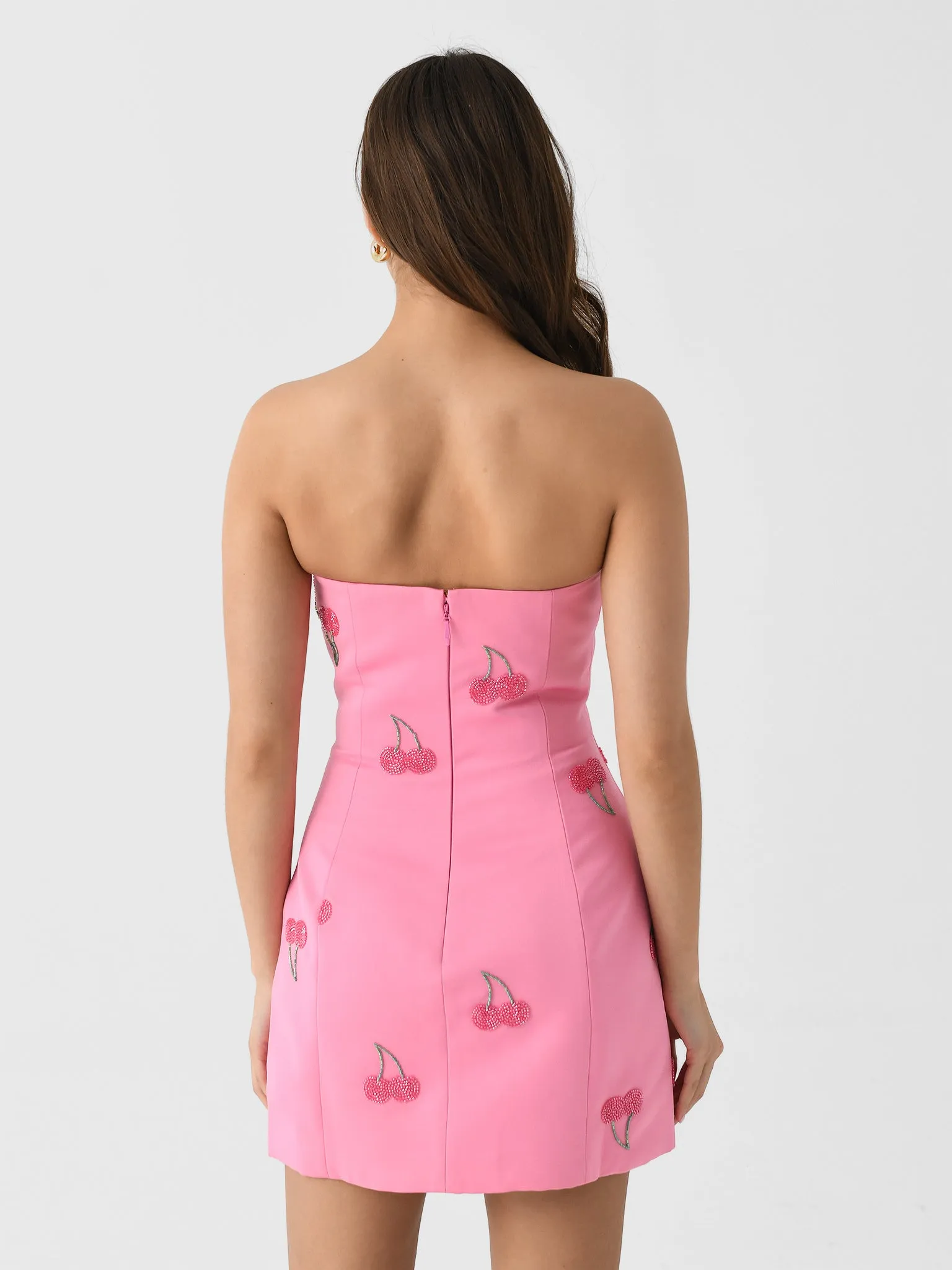 Leo Lin Women's Roselle Embellished Bustier Mini Dress sold by Saint Bernard product image thumbnail 4