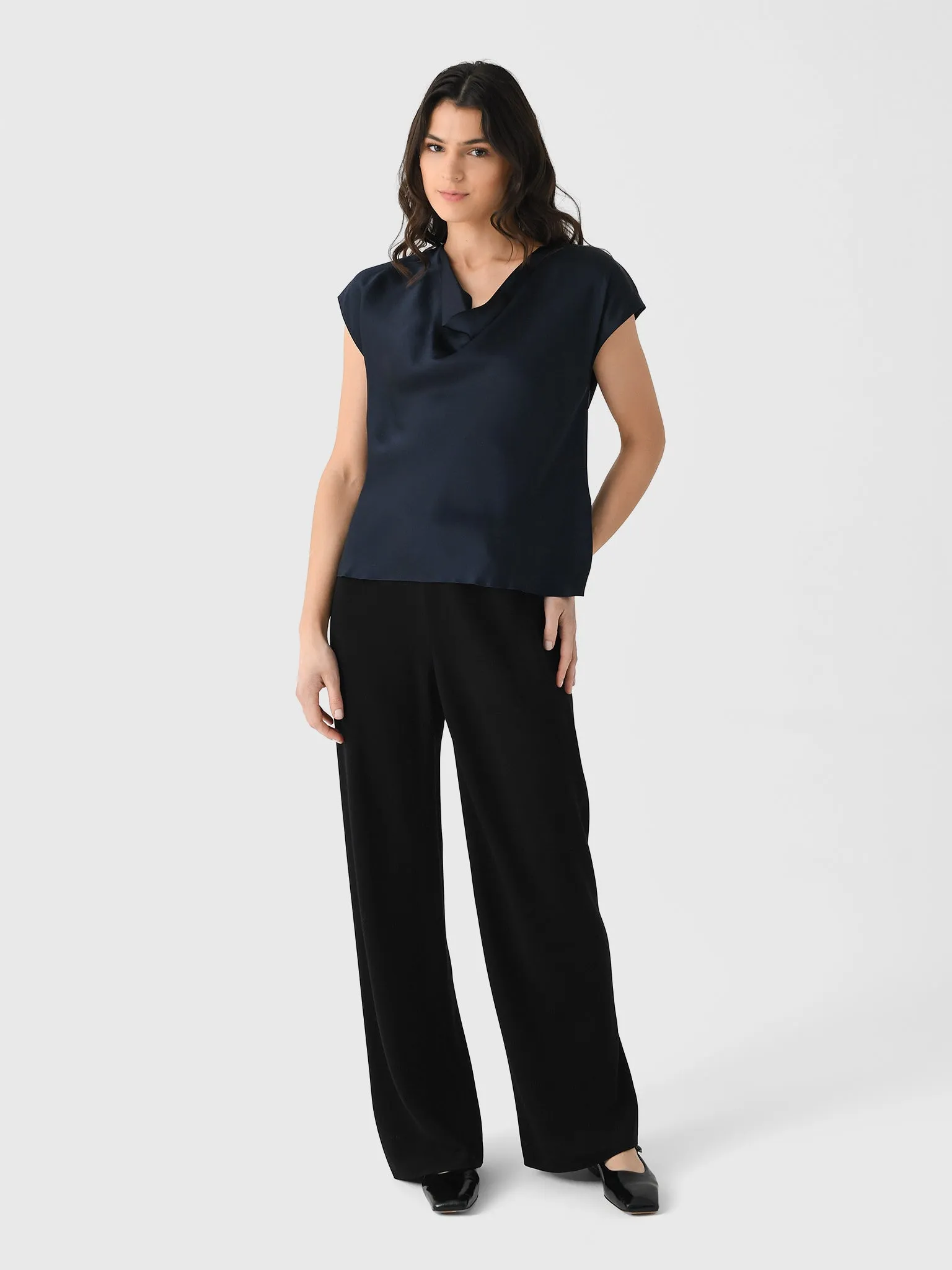 Vince Women's High-Waist Crepe Bias Pant sold by Saint Bernard product image thumbnail 2