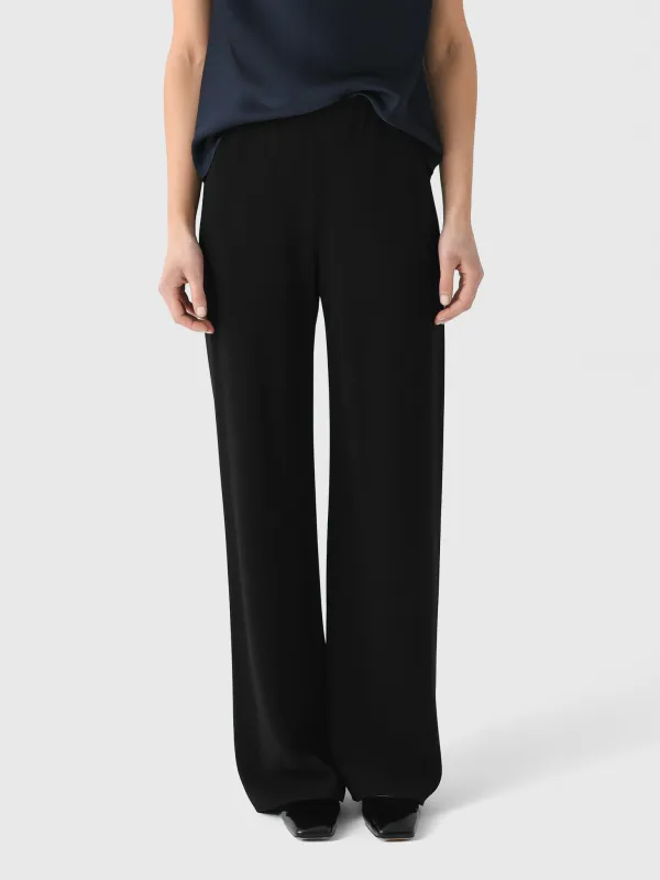 Vince Women's High-Waist Crepe Bias Pant made by Vince