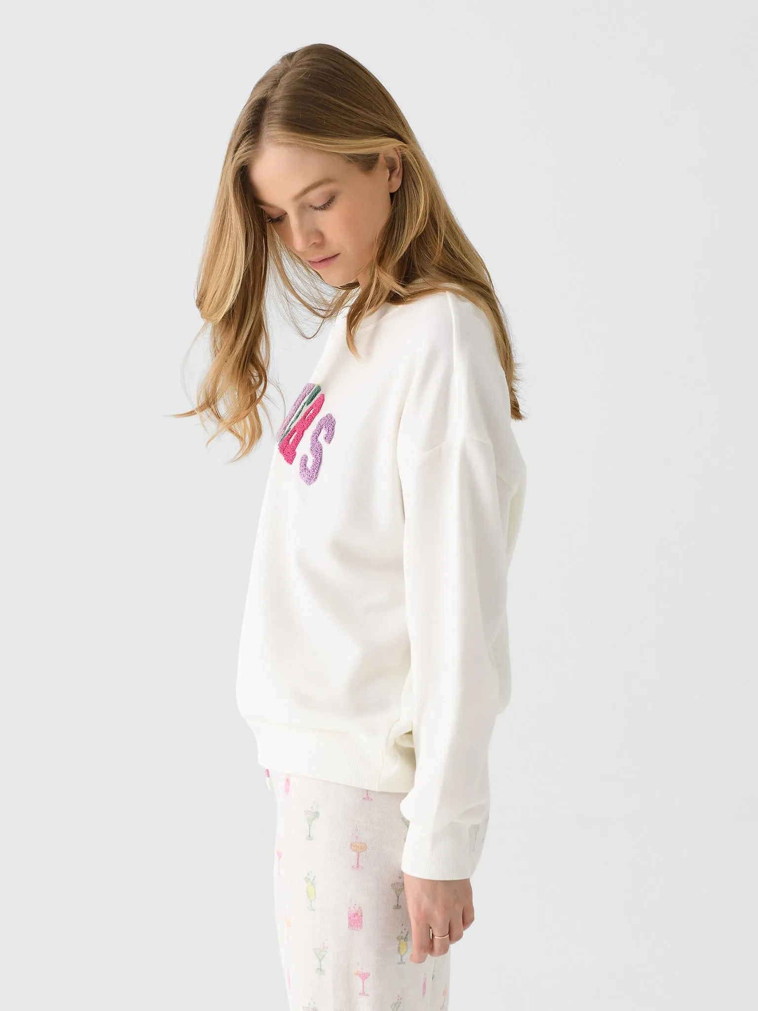 Z Supply Women's Oversized Cheers Sweatshirt sold by Saint Bernard product image thumbnail 3