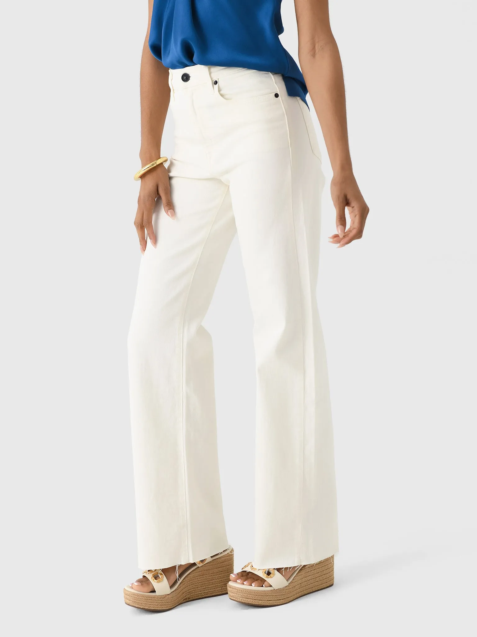 SLVRLAKE Women's Grace Wide Leg Jean sold by Saint Bernard product image thumbnail 3