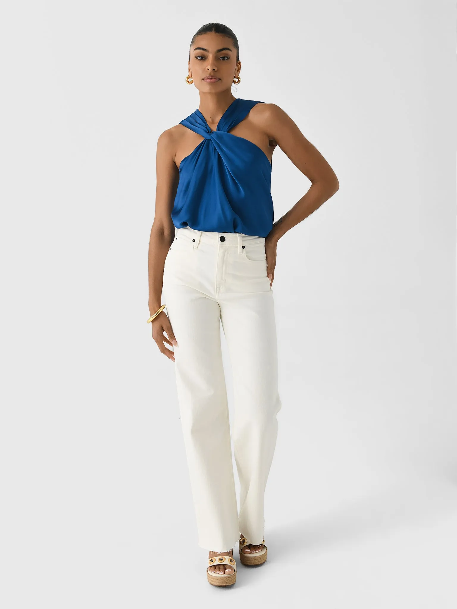 SLVRLAKE Women's Grace Wide Leg Jean sold by Saint Bernard product image thumbnail 2