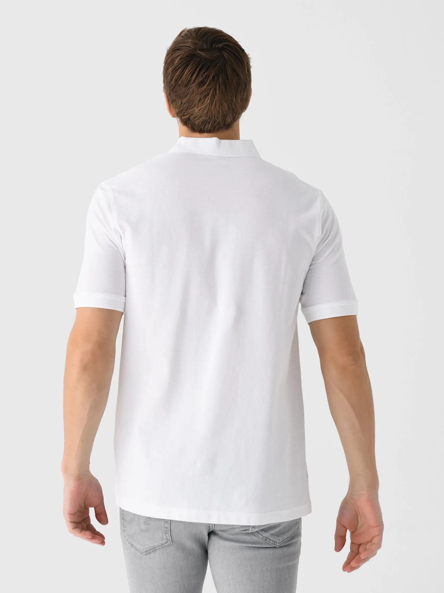 Peter Millar Crown Men's Sunrise Piqué Polo sold by Saint Bernard product image thumbnail 3