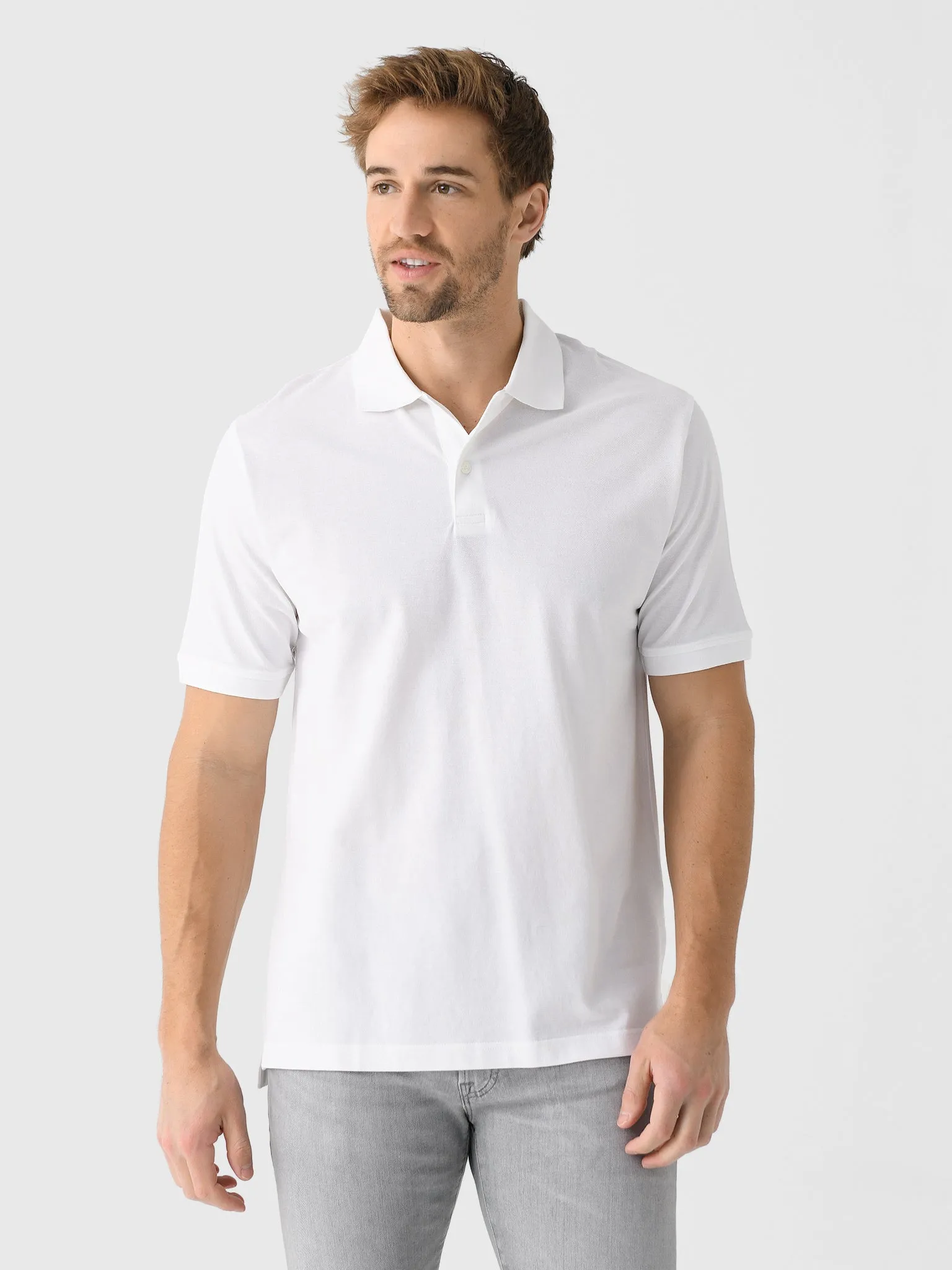 Peter Millar Crown Men's Sunrise Piqué Polo sold by Saint Bernard