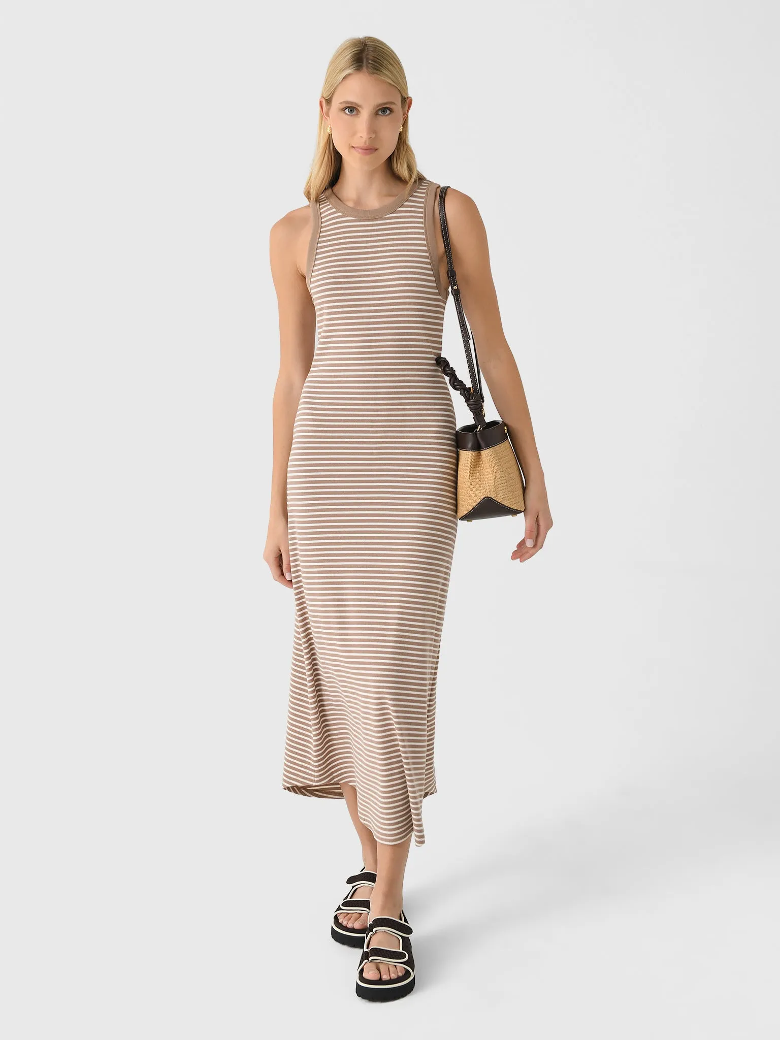 Z Supply Women's Goodwin Stripe Midi Dress sold by Saint Bernard