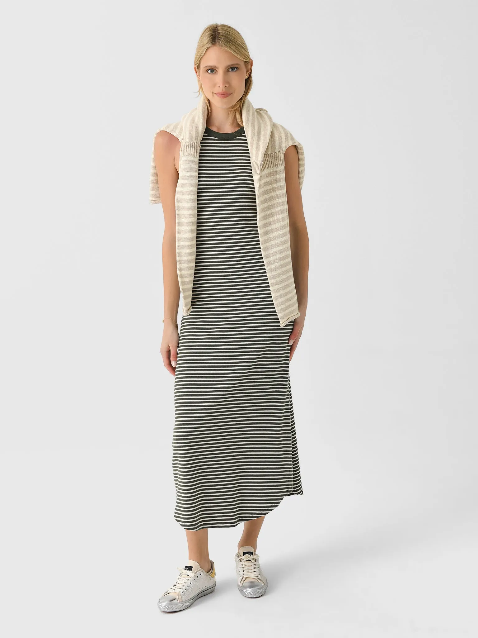Z Supply Women's Goodwin Stripe Midi Dress sold by Saint Bernard product image thumbnail 4