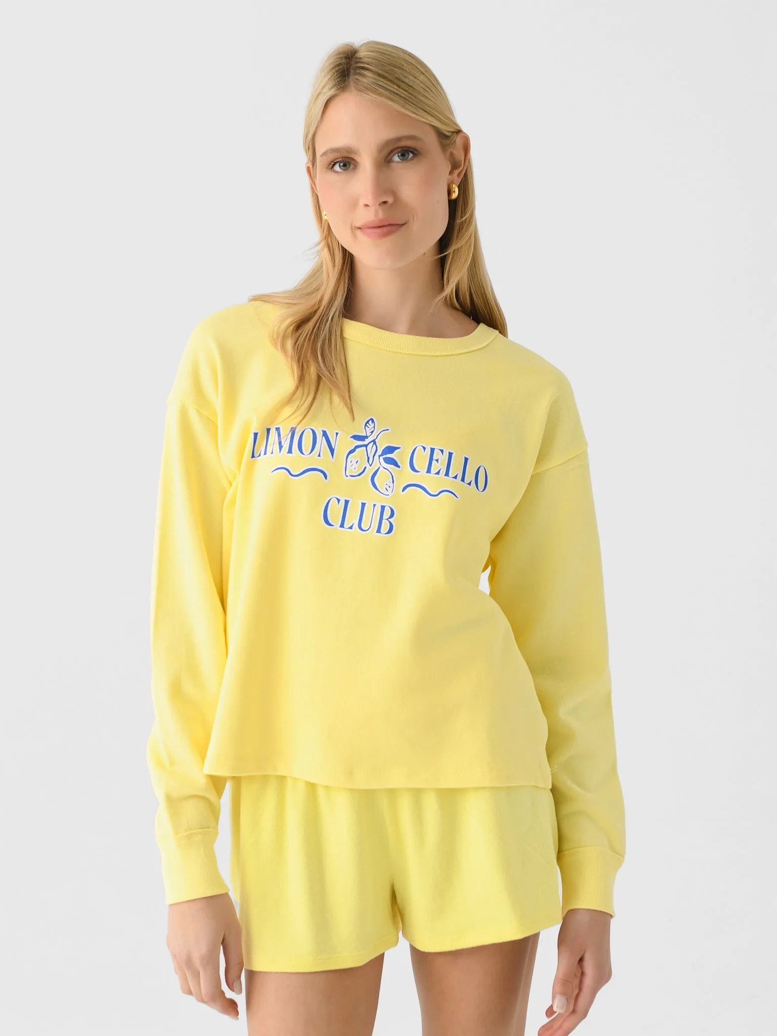 Z Supply Women's Limoncello Sweatshirt sold by Saint Bernard