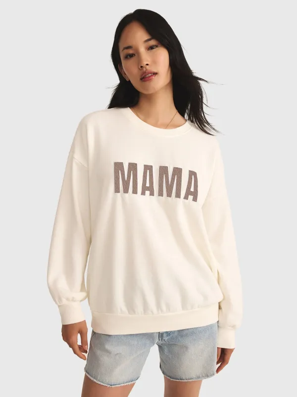 Z Supply Women's Oversized Mama Sweatshirt made by Z Supply