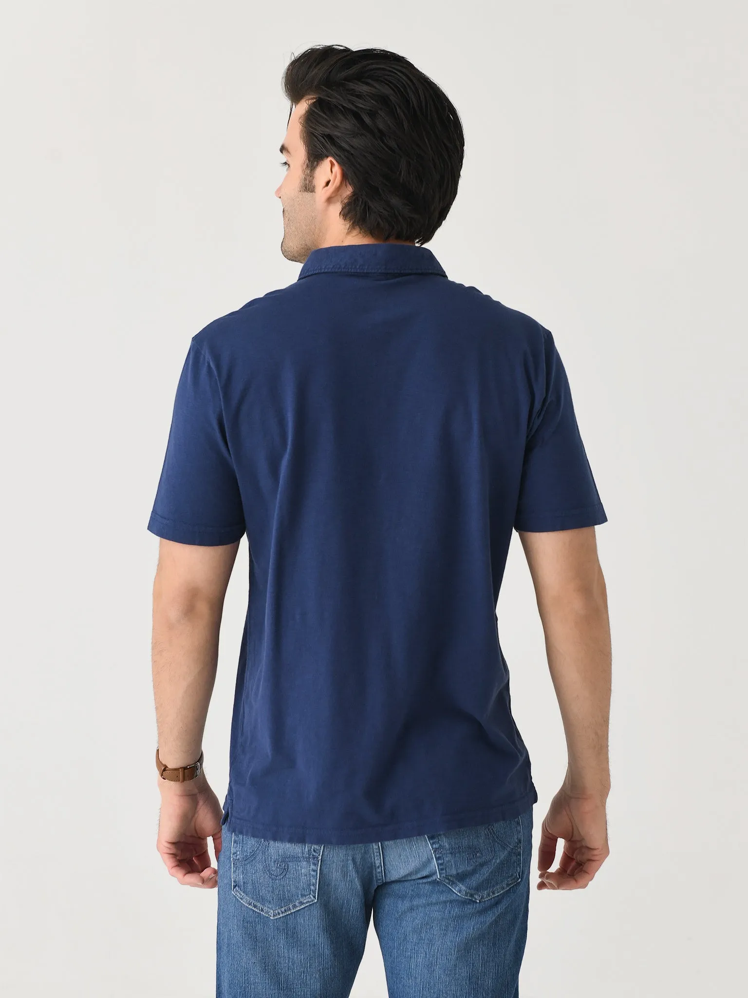 Peter Millar Crown Crafted Men's Journeyman Short Sleeve Polo sold by Saint Bernard product image thumbnail 4