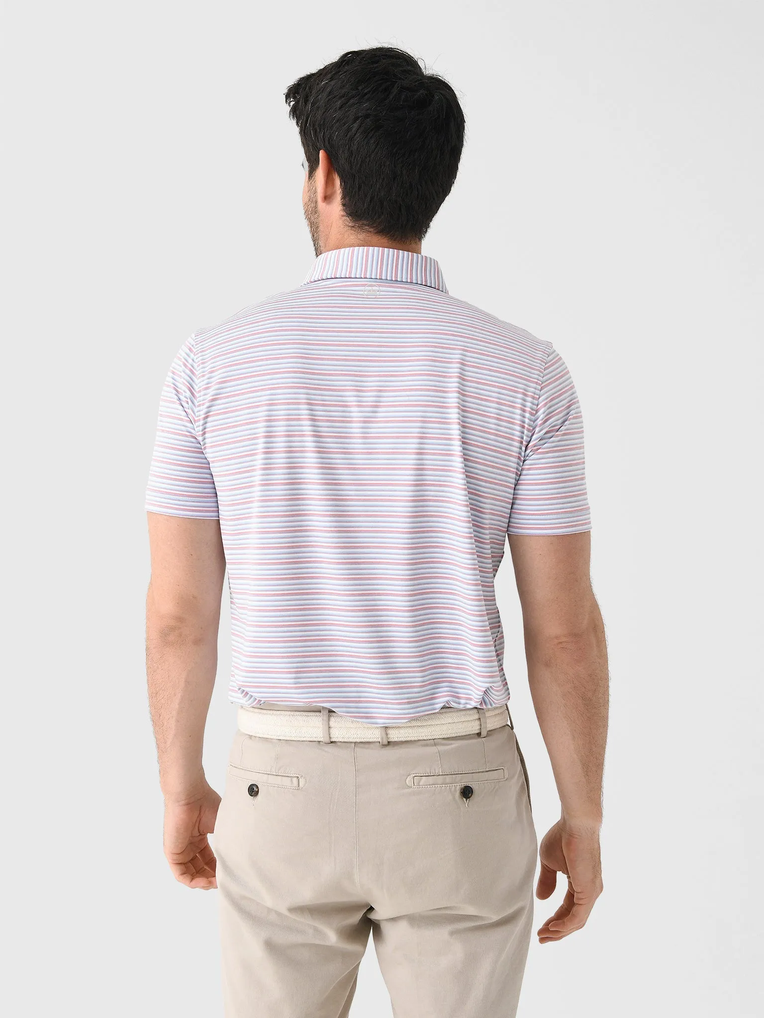 Peter Millar Crown Crafted Men's Cadence Performance Jersey Polo sold by Saint Bernard product image thumbnail 3