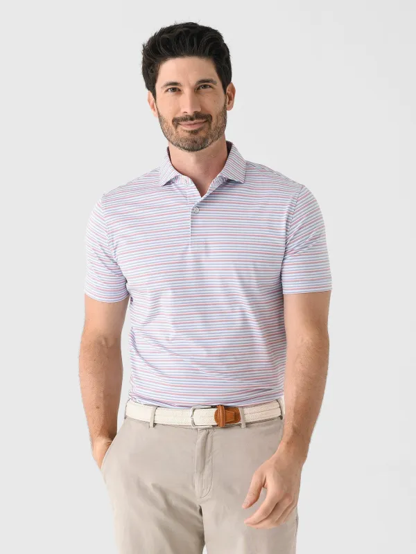 Peter Millar Crown Crafted Men's Cadence Performance Jersey Polo sold by Saint Bernard