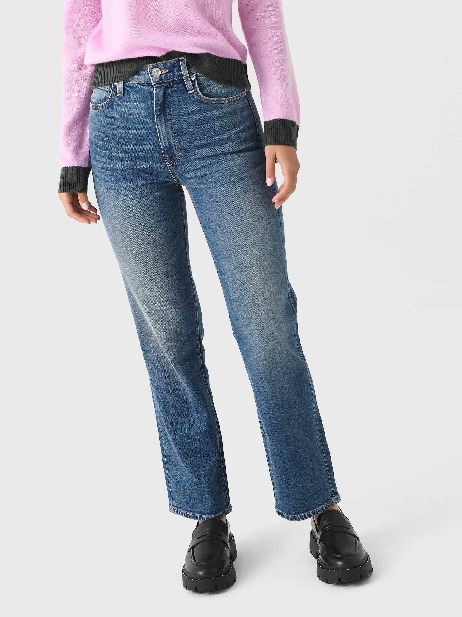 SLVRLAKE Women's London Ankle Jean sold by Saint Bernard