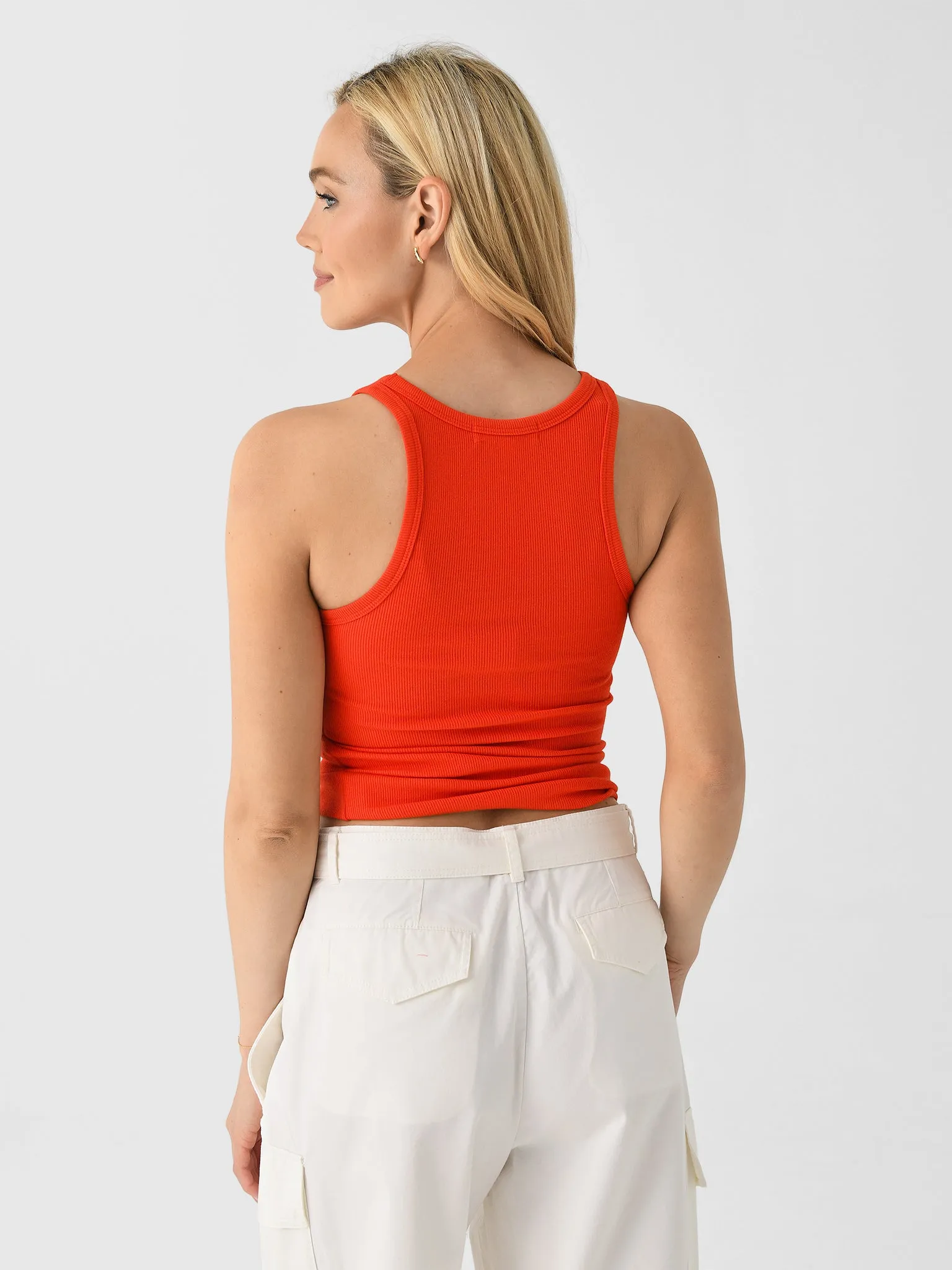 Eterne Women's High Neck Fitted Tank sold by Saint Bernard product image thumbnail 3