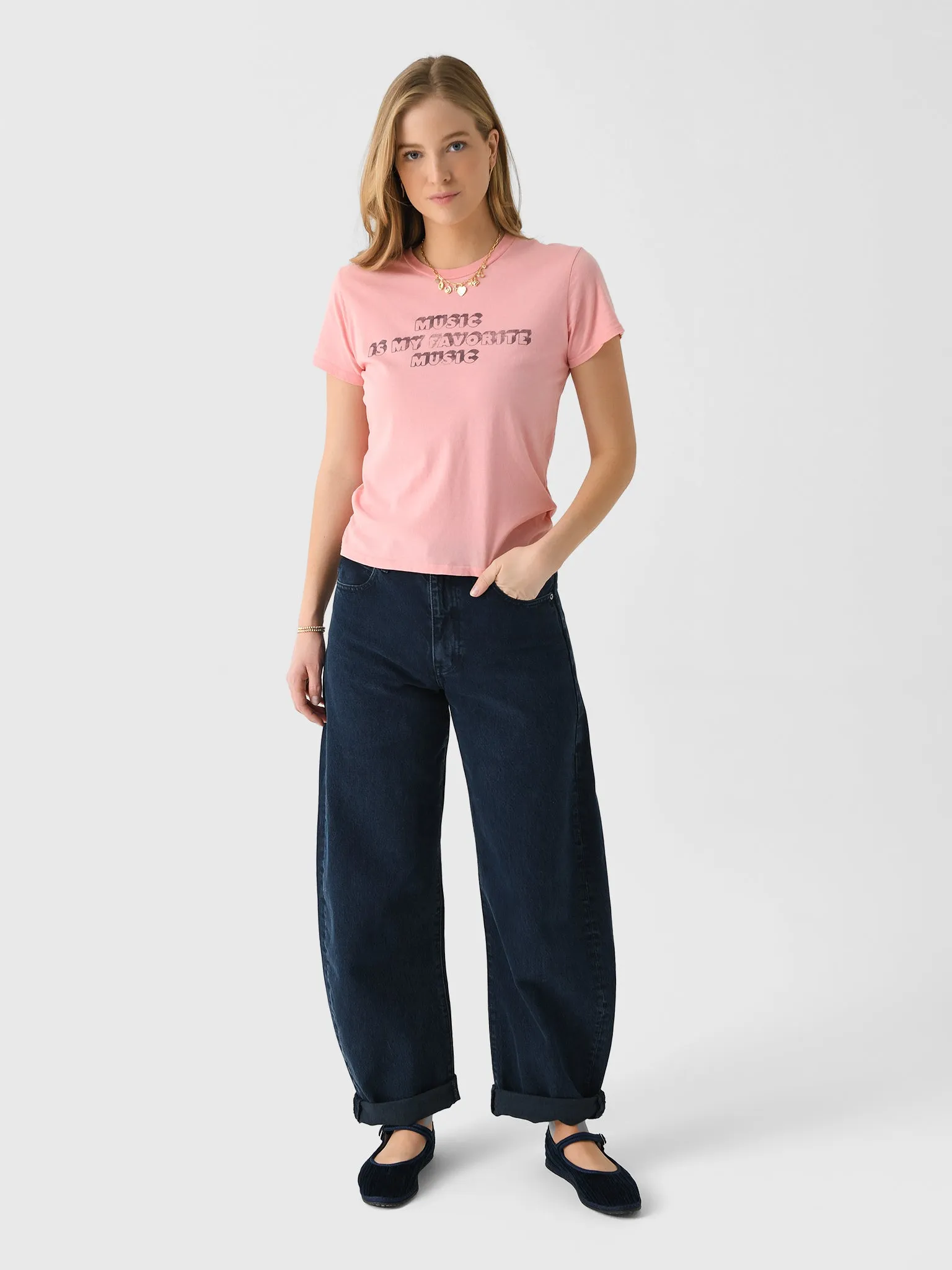 Mother Women's The Lil' Goodie Goodie Tee sold by Saint Bernard product image thumbnail 2