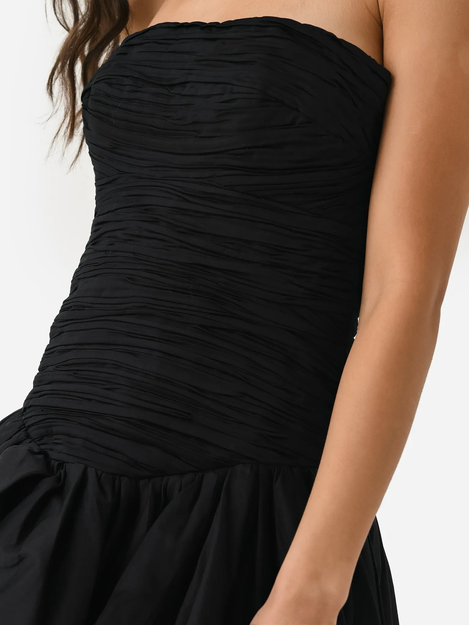 AJE Women's Violette Bubble Hem Maxi Dress sold by Saint Bernard product image thumbnail 4