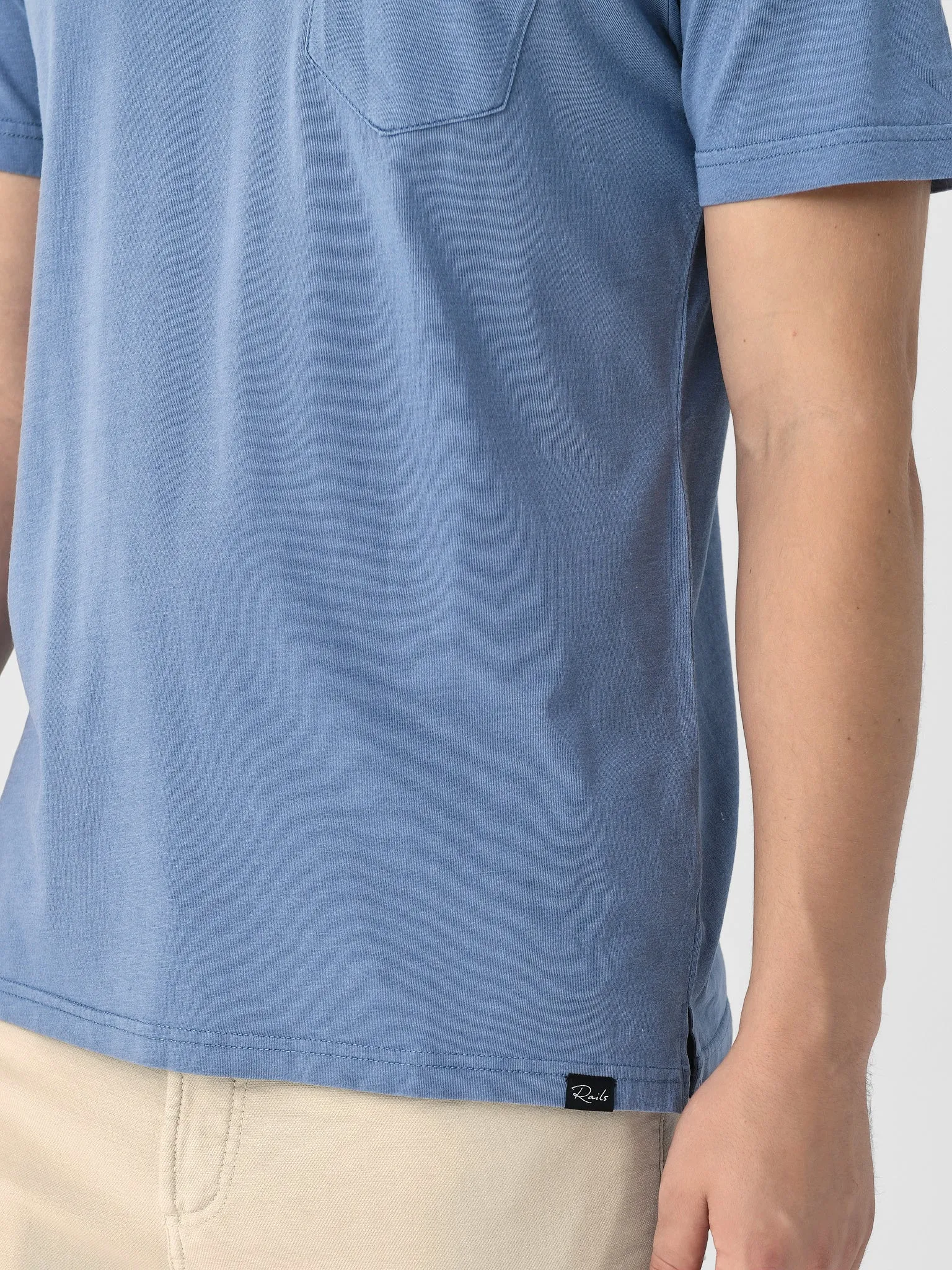 Rails Men's Johnny T-Shirt sold by Saint Bernard product image thumbnail 5