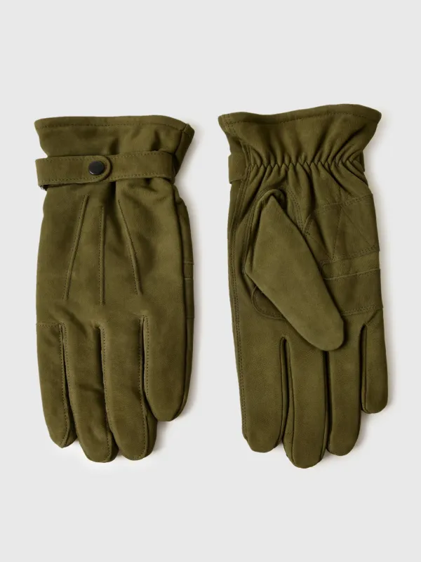 Barbour Men's Leather Thinsulate Gloves sold by Saint Bernard