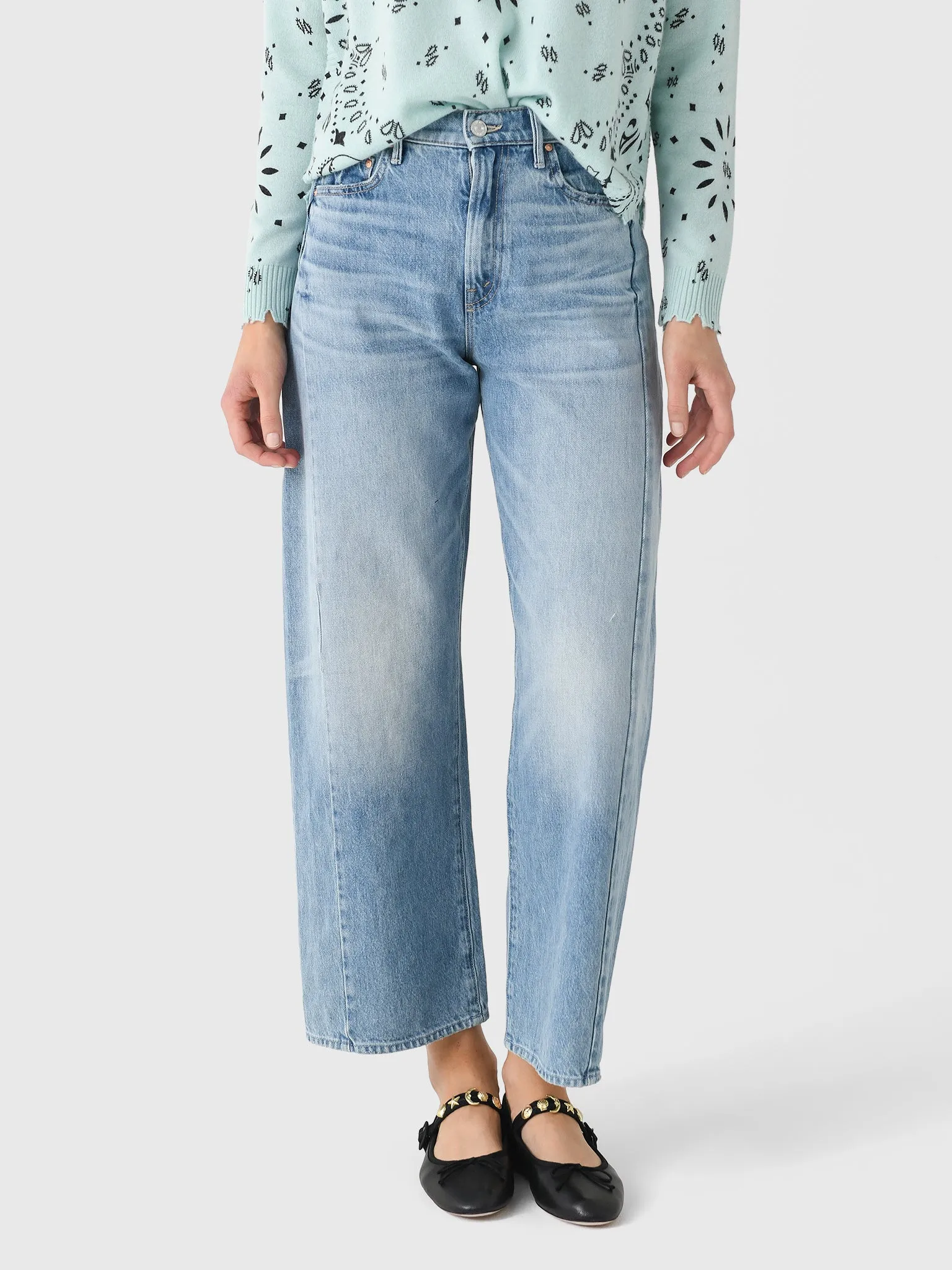 Mother Women's The Half Pipe Flood Jean sold by Saint Bernard