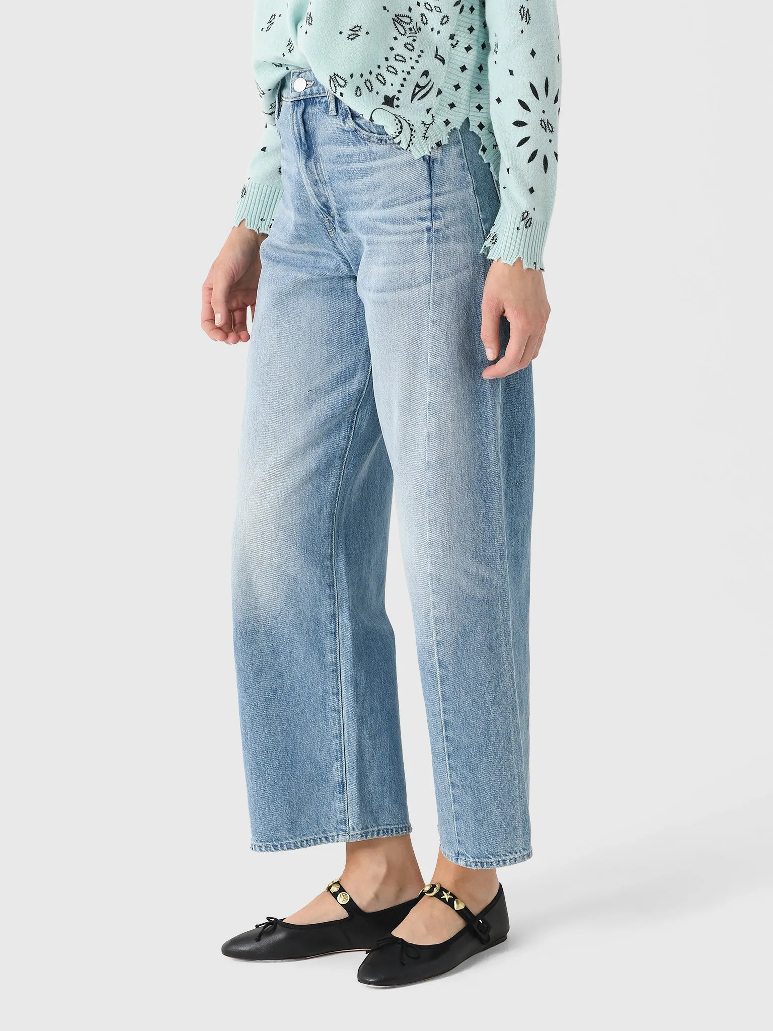 Mother Women's The Half Pipe Flood Jean sold by Saint Bernard product image thumbnail 3