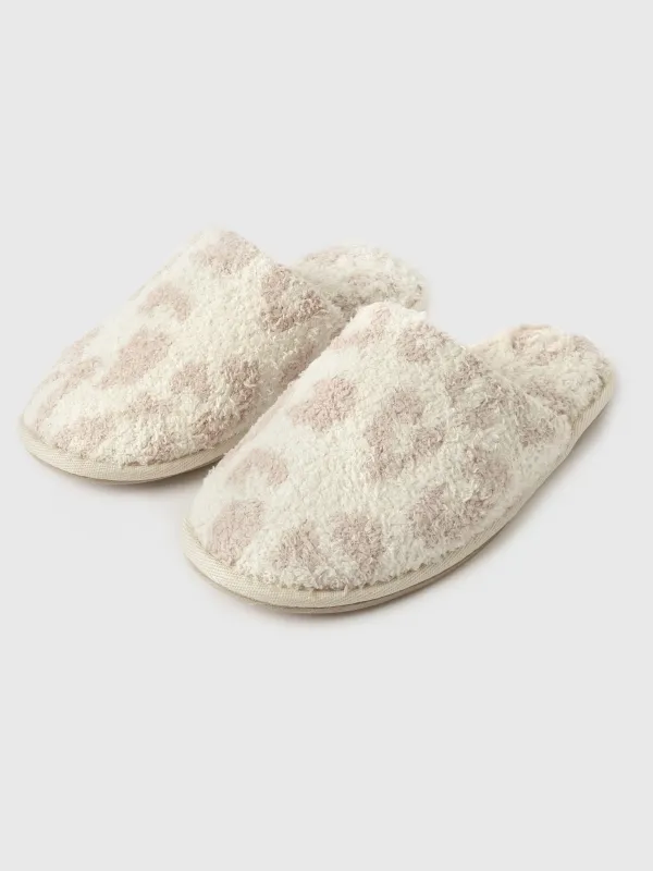 Barefoot Dreams Women's CozyChic Barefoot In The Wild Slipper made by Barefoot Dreams