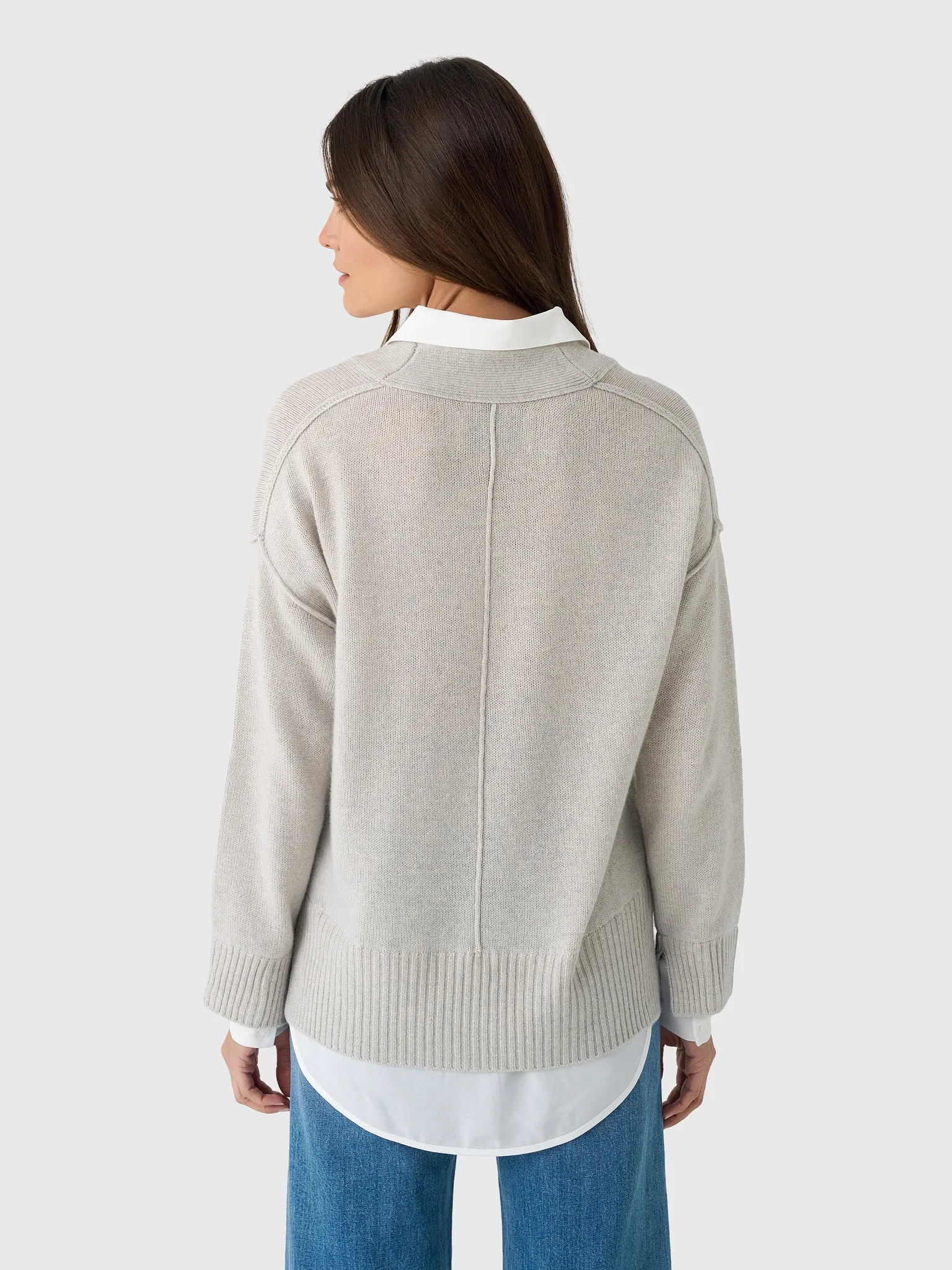 Brochu Walker Women's The Holm Layered V-Neck sold by Saint Bernard product image thumbnail 4