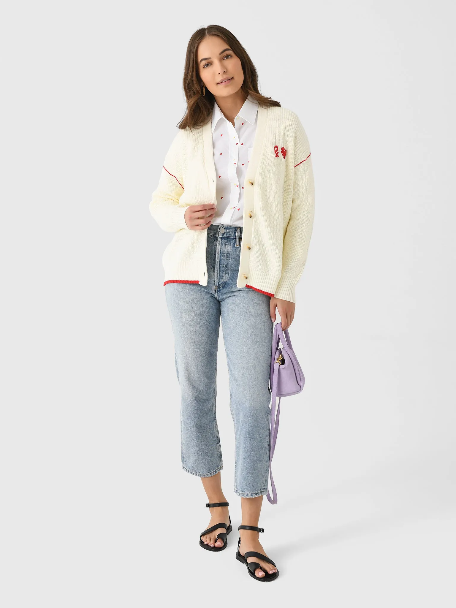 Kerri Rosenthal Women's Slouchy + Love Cardigan sold by Saint Bernard product image thumbnail 3