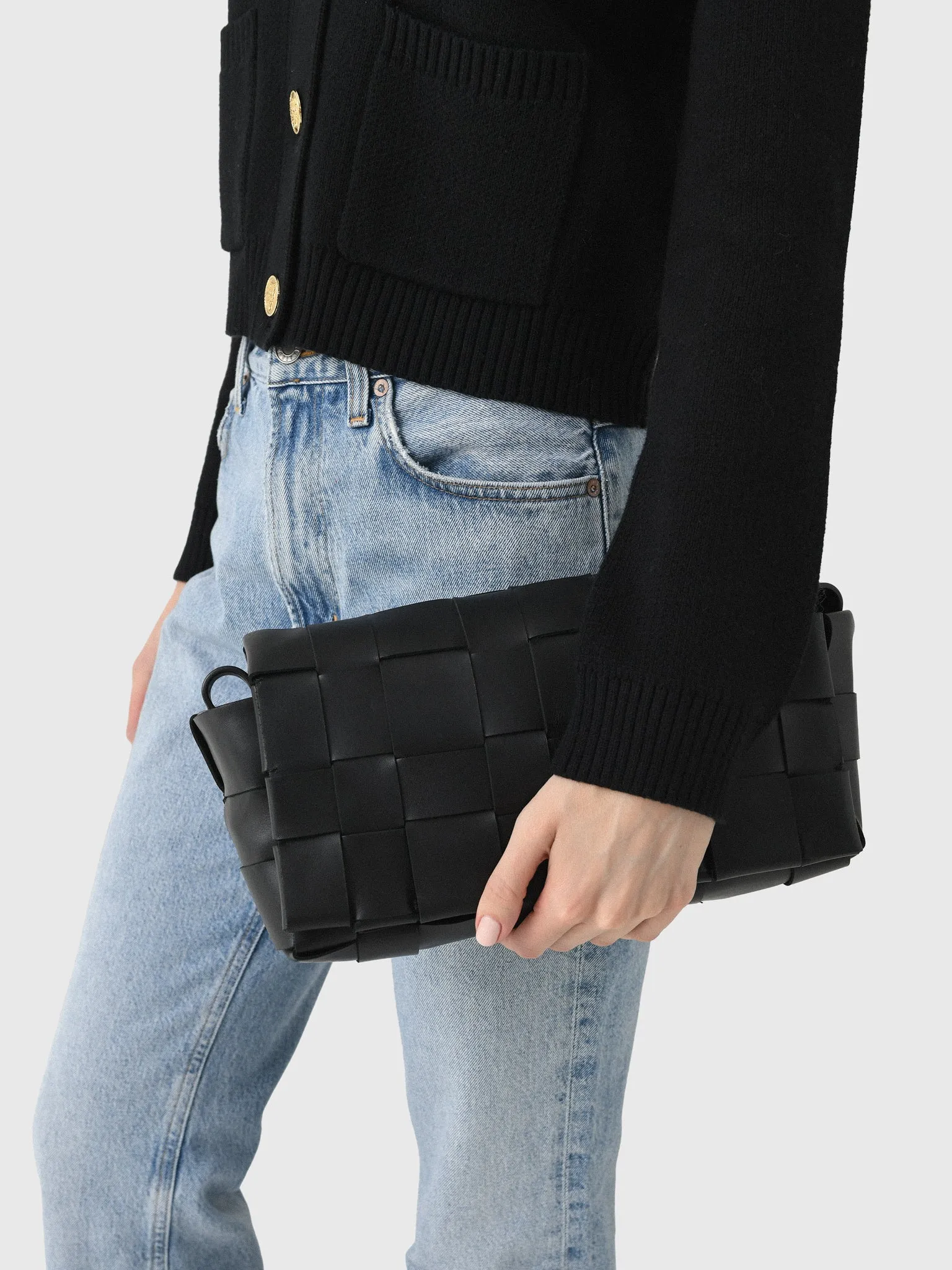 St. Agni Woven Envelope Mini Tote sold by Saint Bernard product image thumbnail 2